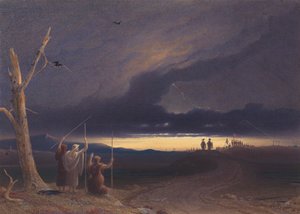Macbeth und Banquo auf der Heide