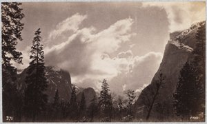 Yosemite-Tal, mit Wolken