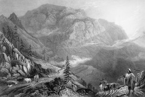 Mohuna, in der Nähe von Deobun, 1838