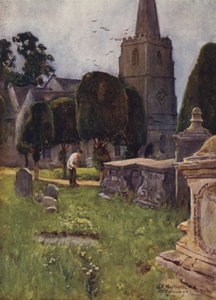 Painswick Kirche von George Franck Nicholls