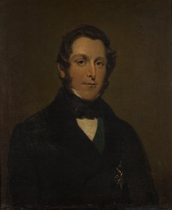 Porträt von James Andrew Broun Ramsay, 1. Marquess of Dalhousie