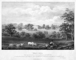 West Hill, nahe Wandsworth, London, 19. Jahrhundert