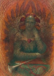 Der Bewohner im Innersten, ca. 1885, 1912 von George Frederick Watts