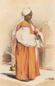 Karel, ein angesehener malaiischer Priester in Kapstadt von George French Angas