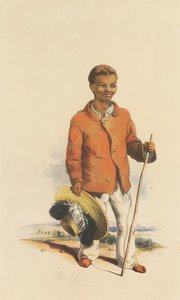 Karl Julius ist ein Hottentotten-Hirtenjunge von George French Angas