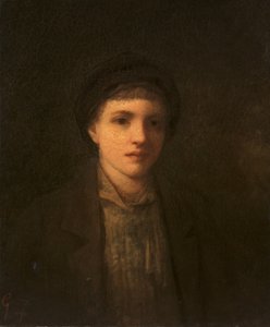 Kopf eines Jungen, vor 1885 von George Fuller