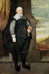 Porträt von Sir Arthur Ingram (ca. 1570-1642) 1638 von George Geldorp