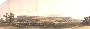 Gebäude für die Große Ausstellung in London 1851 von George Hawkins