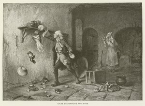 Caleb Balderstone und Mysie von George Hay