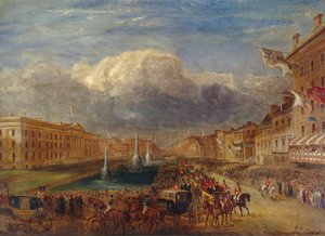 Der Besuch von Königin Victoria und Prinz Albert in Manchester im Jahr 1851