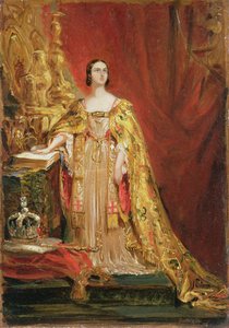 Königin Victoria legt den Krönungseid ab, 28. Juni 1838