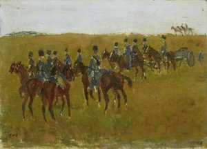 Artillerie bei Manövern von George Hendrik Breitner