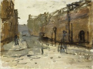 De Baan in Rotterdam von George Hendrik Breitner
