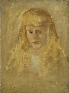Marie Anne Henriette Breitner (geb. 1882-06-14), die Halbschwester des Malers von George Hendrik Breitner