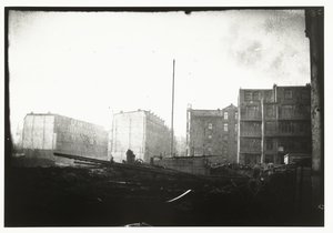 Neubauten entlang des Jacob van Lennepkanaals in Amsterdam von George Hendrik Breitner