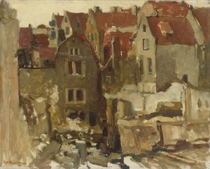 Der Abriss des Grand Bazar de la Bourse am Nieuwendijk, Amsterdam von George Hendrik Breitner