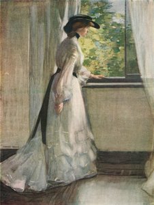 Am Fenster, um 1916