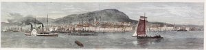 Ansichten der Stadt Montreal, Kanada Ost von George Henry Andrews