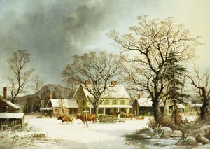 Sieben Meilen nach Salem von George Henry Durrie