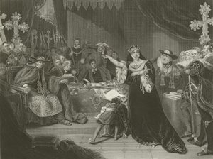 Der Prozess von Katharina von Aragon, 1529