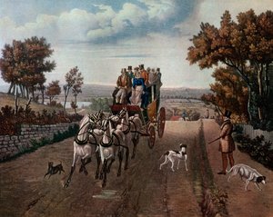 Postkutsche, 1827