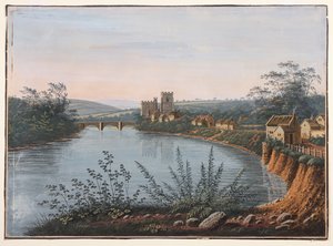 West Tanfield am Fluss Ure, Yorkshire