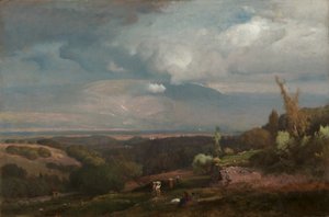Annähernder Sturm von den Albaner Bergen