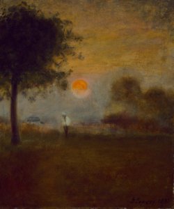 Mondaufgang, 1891 von George Inness