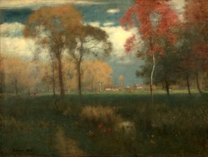 Sonniger Herbsttag von George Inness