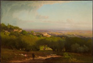 Die Albaner Berge, 1873 von George Inness
