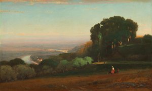 Ansicht des Tiber bei Perugia