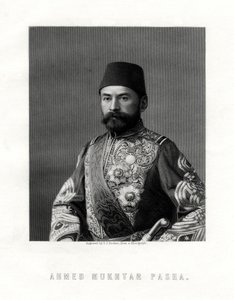 Ahmed Mukhtar Pascha, französischer und osmanischer Offizier, 19. Jahrhundert