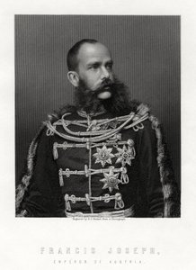 Franz Joseph, Kaiser von Österreich, 19. Jahrhundert von George J. Stodart