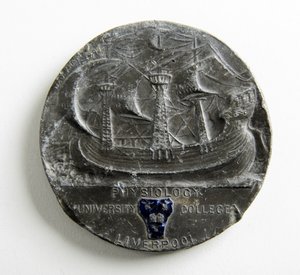 George Holt Medaille für Physiologie der Universität Liverpool von George James Frampton