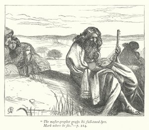 Illustration für Die Gefangenschaft von George John Pinwell