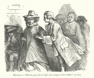 Illustration für Der gutmütige Mann (Gravur) von George John Pinwell