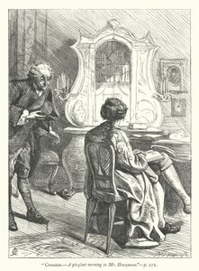 Illustration für Der gutmütige Mann (Gravur) von George John Pinwell