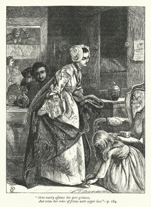 Illustration für Der Reisende (Gravur) von George John Pinwell