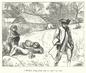 Illustration für Der Pfarrer von Wakefield
