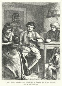 Illustration für Der Pfarrer von Wakefield von George John Pinwell