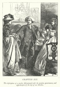 Illustration für Der Pfarrer von Wakefield (Gravur) von George John Pinwell