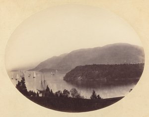 Von Trophy Point, West Point, Hudson River, ca. 1867-1868 von George K Warren