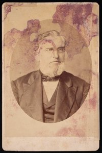 Porträt von Joseph Cummings 1817-1890, vor 1884