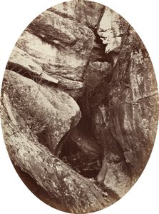 Wasserfall in der Nähe des Williams College, ca. 1870