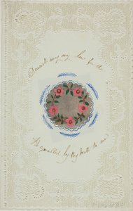 Liebste, möge meine Liebe zu dir deiner Treue zu mir entsprechen (Valentinskarte) von George Kershaw