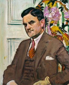 Dr. Tom J. Honeyman, Direktor der Glasgow Art Galleries 1939-54, ca. 1930 von George Leslie Hunter