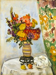 Blumen in einer chinesischen Vase