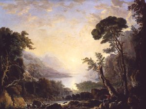 Komposition, Italienische Landschaft, 1846