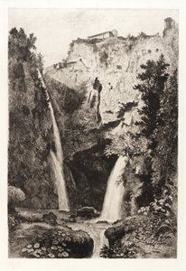 Die Wasserfälle von Tivoli von George Loring Brown