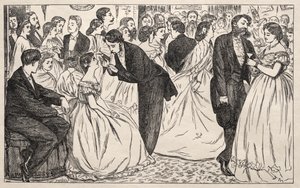 Ein kleiner Tanz in der Harley Street von George Louis Palmella Busson Du Maurier